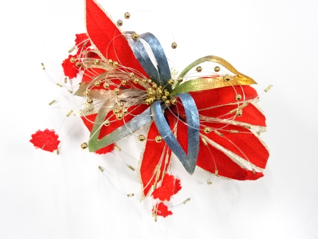 JAPANESE KIMONO / ANTIQUE HAIR ACCESSORY